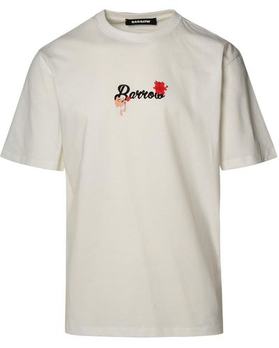 Barrow Cotton T-Shirt - White
