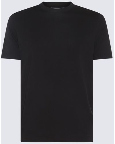 Cruciani Cotton Blend T-Shirt - Black