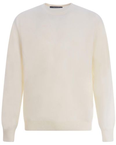 Tagliatore Sweater - White
