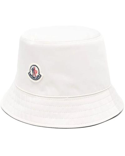 Moncler Reversible Bucket Hat Accessories - White