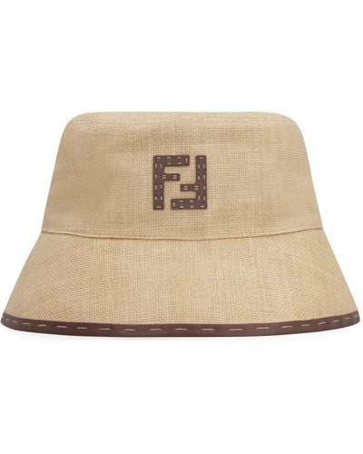 Fendi Bucket Hat - Natural