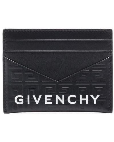 Givenchy G Cut Leather Card Holder - Women's - Leather - White