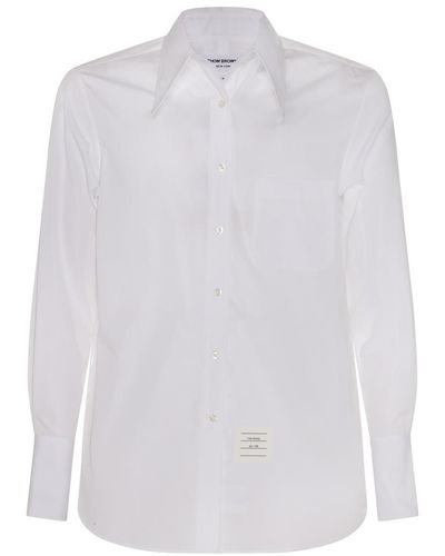 Thom Browne Cotton Shirt - White