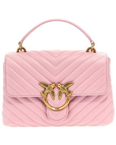 Pinko Mini Lady Love Bag Puff Crossbody Bags - Pink