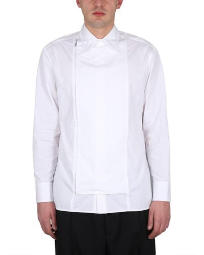 Jil Sander Zippered Shirt - White
