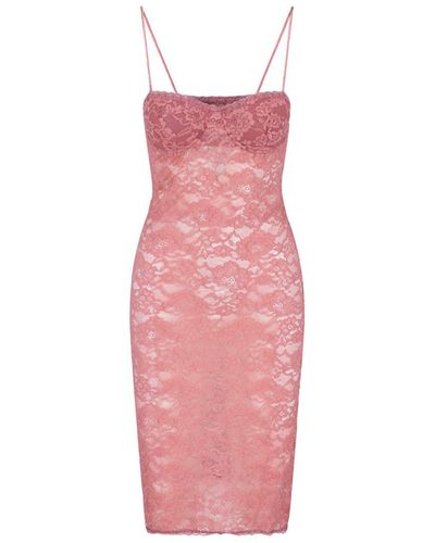 Oséree Sheath Dress - Pink