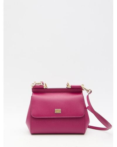 Dolce & Gabbana Small Sicily Bag - Pink