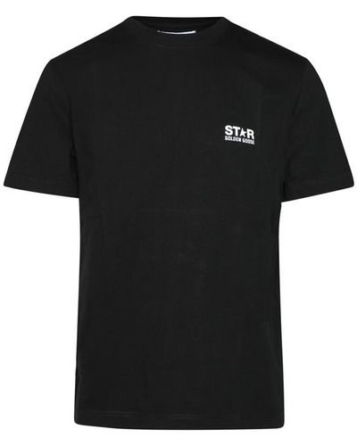Golden Goose Star Front Back Print T-shirt - Black