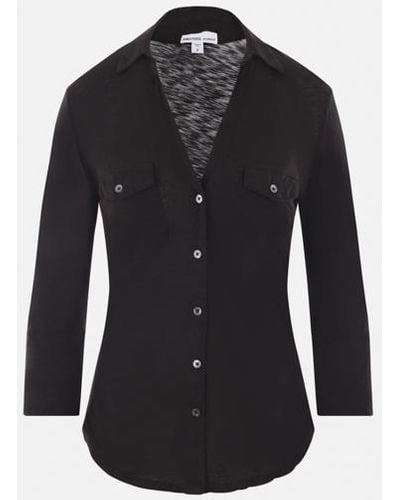 James Perse Shirts - Black