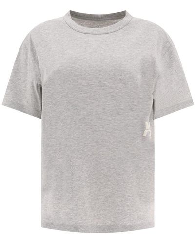 Alexander Wang Light Cotton T-Shirt - Gray