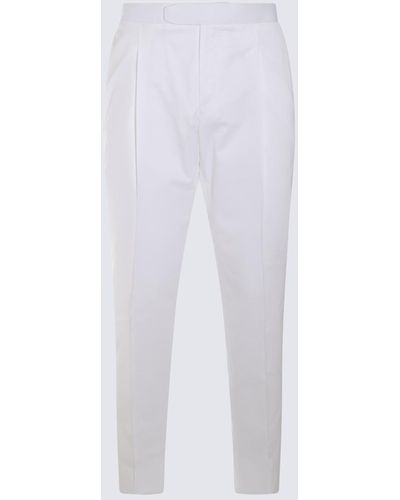 Brioni Cotton Pants - White