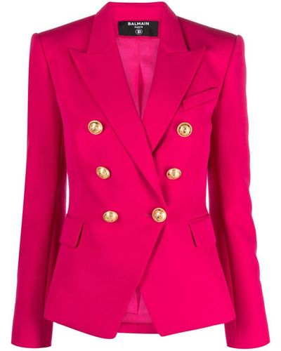 Balmain Jackets - Pink