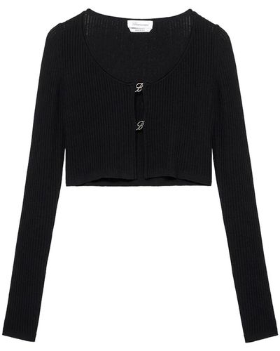 Blumarine Cardigan Sweater - Black