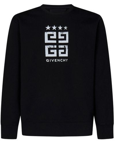 Givenchy 4g Stars Sweatshirt - Black