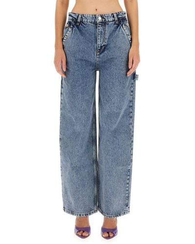 Moschino Jeans Jeans Wide Leg - Blue