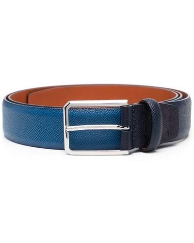 Santoni Belts: Regular Belt - Blue