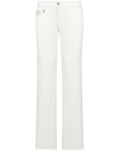 Palm Angels Straight Leg Jeans - White