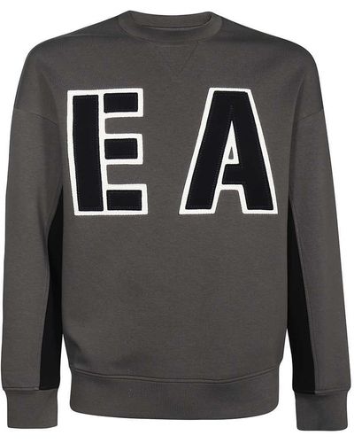 Emporio Armani Logo Sweatshirt - Grey