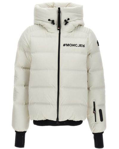 3 MONCLER GRENOBLE Suisses Casual Jackets, Parka - Gray