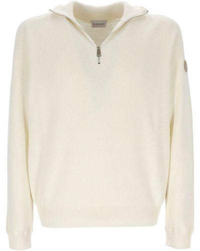 Moncler Sweaters - Natural