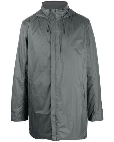 Rains Padded Nylon Coat Clothing - Gray