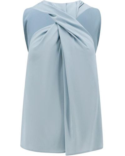 Erika Cavallini Semi Couture Top - Blue