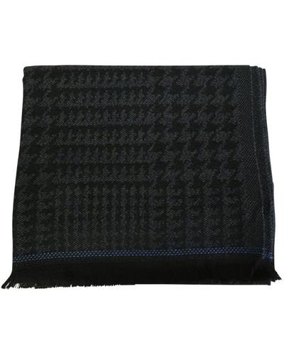 Kiton Scarves - Black