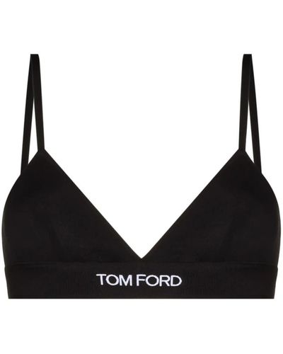Tom Ford Logo Bra - Black
