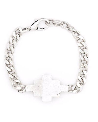 Marcelo Burlon Cross Logo Bracelet - White
