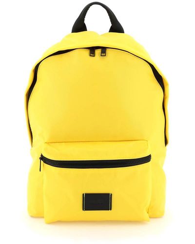 MSGM Nylon Backpack - Yellow