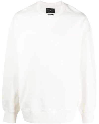 Crew necks Adidas Y-3 - Jacquard logo wool blend sweater - FJ0375