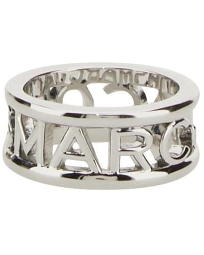 Marc Jacobs The Monogram Ring - White
