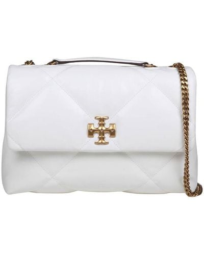 Tory Burch Kira Diamond Quilted White Color