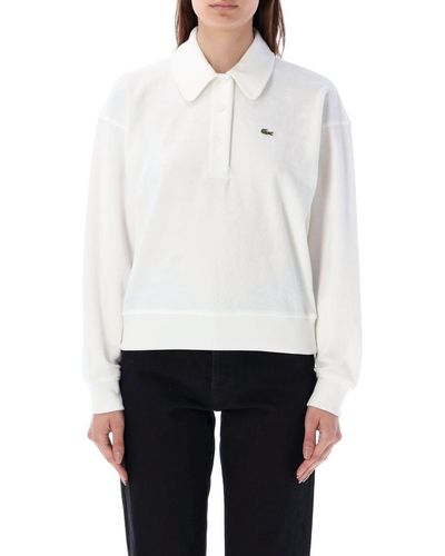 Lacoste Terry Polo Shirt - White