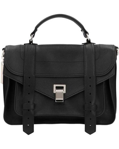 Proenza Schouler 'Ps1' Medium Handbag - Black