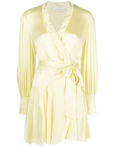 Zimmermann Wrap Dress - Yellow