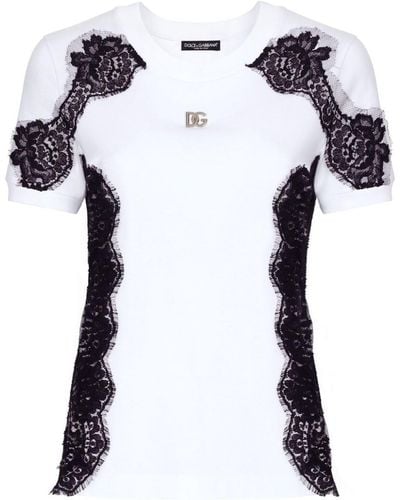 Dolce & Gabbana T-Shirts & Tops - White