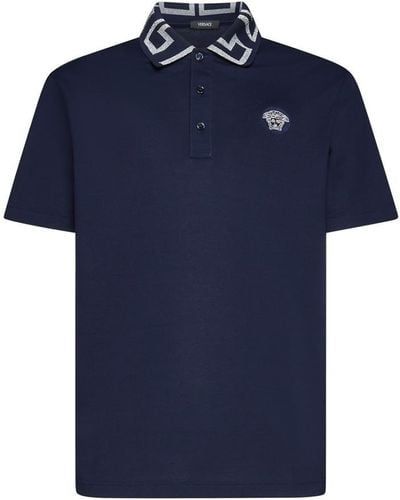 Versace T-shirts And Polos - Blue