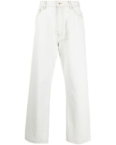 KENZO Suisen Straight-leg Jeans - White