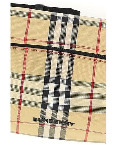 Burberry Technical Fabric Belt Bag - White