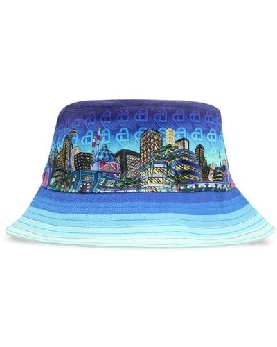 Casablanca Bucket Hat - Blue