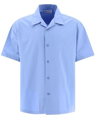 Jil Sander Poplin Shirt - Blue