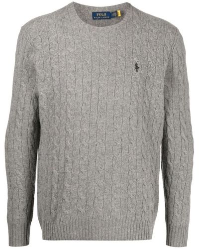 Polo Ralph Lauren Logoed Sweater - Grey