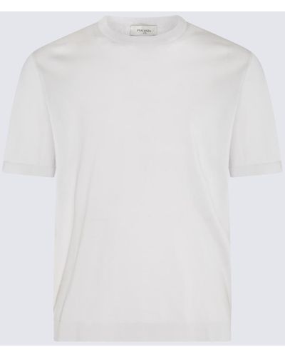Piacenza Cashmere Ice Cotton Polo Shirt - White