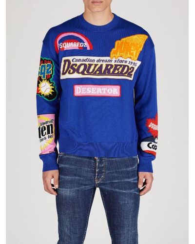 DSquared² Pullover - Blue