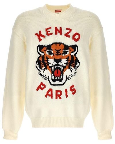 KENZO 'Lucky Tiger' Sweater - White
