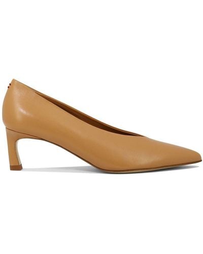 Halmanera "vale 10" Court Shoes - Brown