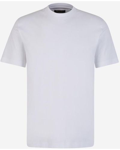 Loro Piana Plain Cotton T-Shirt - White