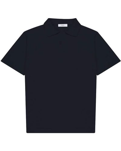 Cruna V-Neck Shirt - Blue