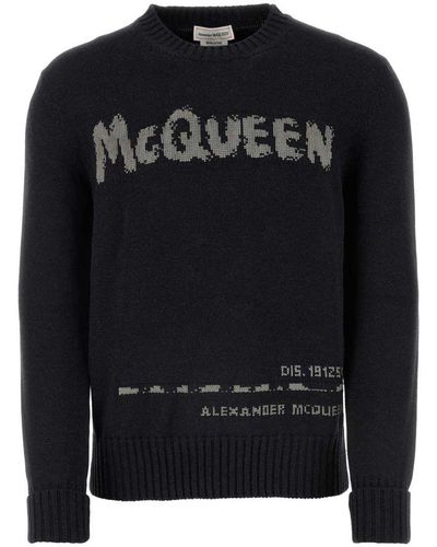 Alexander McQueen Knitwear - Black